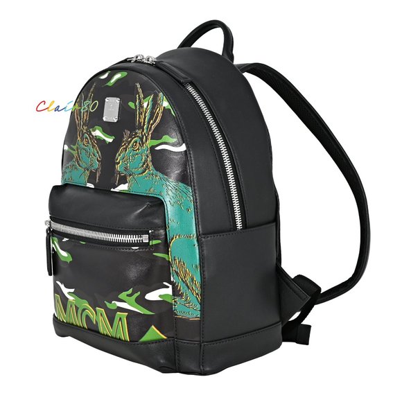 MCM Stark Pop Rabbit Small Backpack - Picture 2 of 10